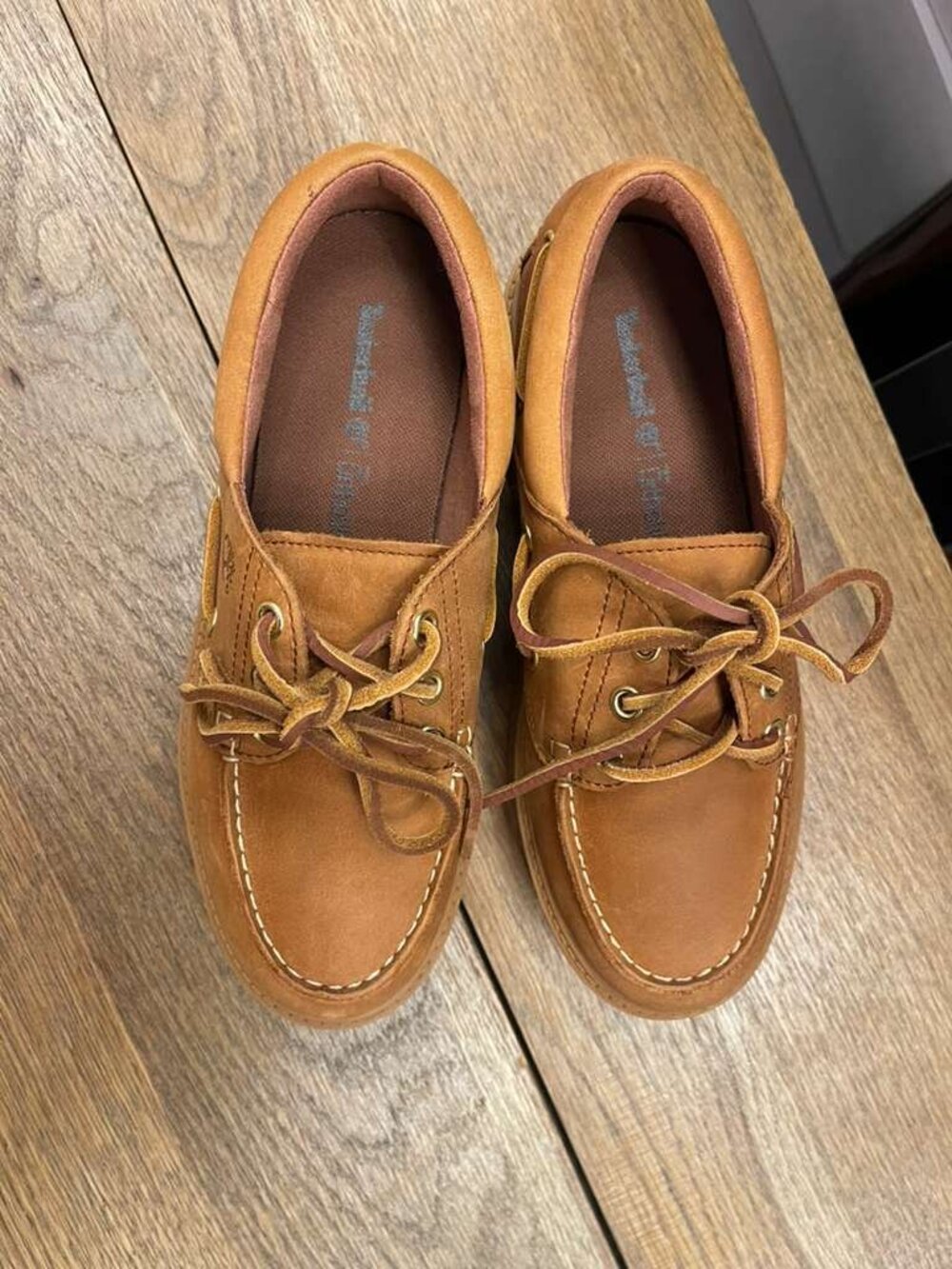 TIMBERLAND WOMEN'S STONE STREET BOAT SHOE RUST NUBUCK  A2GVF-EM7 ALL SIZES